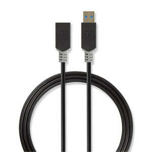 Nedis CCBW61010AT20 USB kábel 2 m USB 3.2 Gen 1 (3.1 Gen 1) USB A... kép