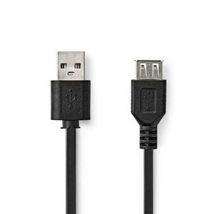 USB kábel | USB 2.0 | USB-A Dugasz | USB-A Aljzat | 480 Mbps | Ni... kép