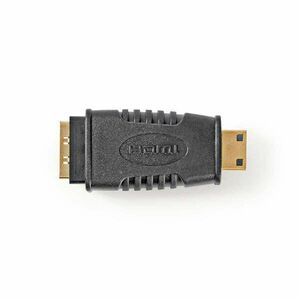 Nedis CVGB34906BK csatlakozó átlakító HDMI HDMI mini Fekete kép