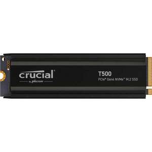 Crucial 2TB T500 PCIe Gen4 NVMe M.2 SSD hűtőbordával kép