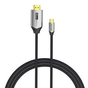 USB-C HDMI kábel 2m Vention CRBBH (Fekete) kép