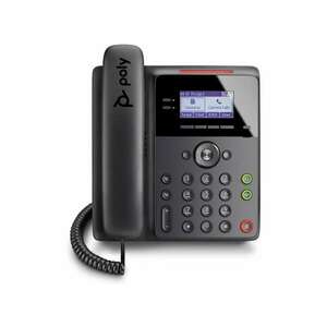 HP Poly Edge B10 VoIP Telefon + Tápegység - Fekete kép
