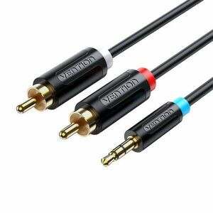 Audio adapter kábel 3, 5 mm-es férfi 2x férfi RCA 5m Vention BCLBJ... kép