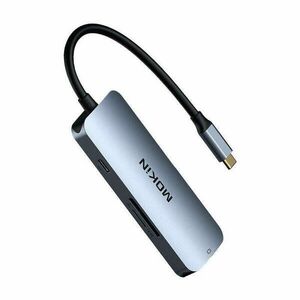 MOKiN 7 in 1 Multiports Hub USB-C to 3x USB3.0+ SD/TF + HDMI + PD... kép