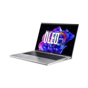 Acer Swift Go Ultrabook - SFG14-71-56N8 OLED ezüst laptop, 14", I... kép