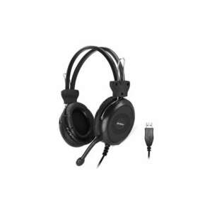 A4Tech fejhallgató, HU-30 sztereó USB, fekete kép