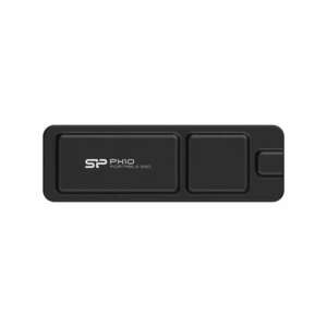 Silicon Power 2TB PX10 USB 3.2 Gen 2 Külső SSD - Fekete kép