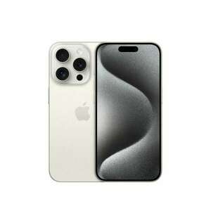 Apple iPhone 15 Pro 256GB Okostelefon White Titanium kép