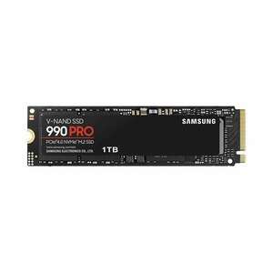 Samsung 1TB M.2 NVMe 2280 990 Pro (MZ-V9P1T0BW) fekete SSD kép