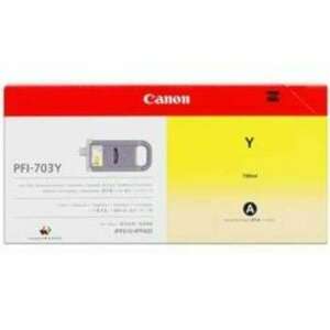 Canon PFI-703 Yellow tintapatron eredeti 2966B001 kép