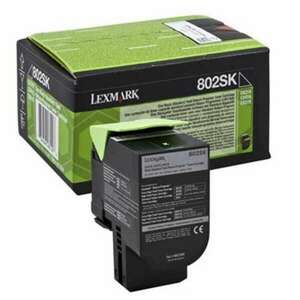 Lexmark 802SK CX310 CX410 CX510 lézertoner eredeti Black 2, 5K 80C2SK0 kép