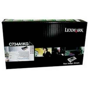 Lexmark C734 C736 lézertoner eredeti Black 8K C734A1KG kép