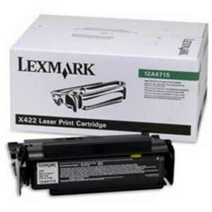Lexmark X422 lézertoner eredeti 12K 12A4715 kép