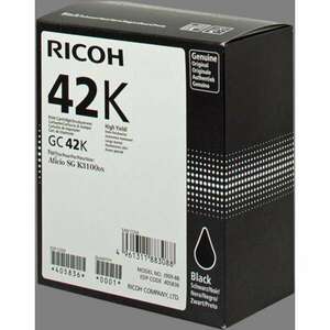 Ricoh Aficio SG Type GC42KH Black gélpatron eredeti 405836 10K Cs... kép