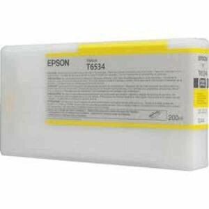 Epson T6534 Tintapatron Yellow 200ml , C13T653400 kép