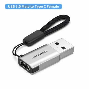 Vention USB-A/M 3.0 -> USB-C/F, adapter kép