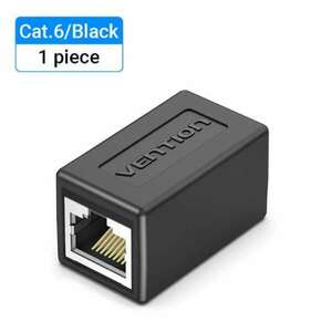 Vention UTP (Cat.6, Keystone jack, fekete), 5db, csatlakozó kép