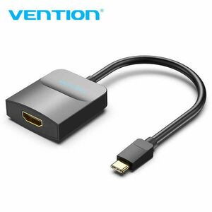 Vention USB-C -> HDMI (fekete, ABS type), 0, 15m, Adapter kép