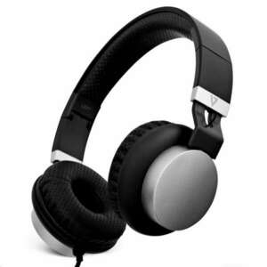 V7 On-Ear Stereo hangerőszabályzós fejhallgató fekete-szürke (HA6... kép