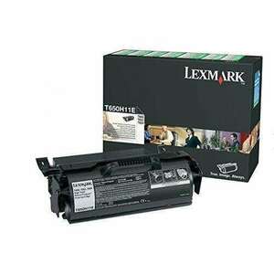 Lexmark T65x nagy kapacitású festékkazetta (25K) fekete (T650H11E) kép