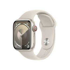 Apple Watch S9 Cellular 41mm fényes Alu tok, fényes sport szíj kép