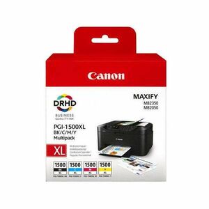 Canon PGI1500XL tintapatron BCMY multipack ORIGINAL kép