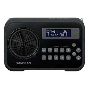 Sangean DPR-67 DAB+/FM-RDS fekete digitális rádióvevő kép