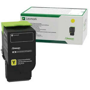 Lexmark CS531, 632, CX532, 635 Toner Yellow 11.700 oldal kapacitás kép