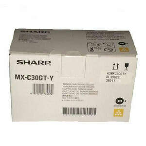 Sharp MXC30GTY Yellow toner kép
