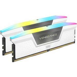 CORSAIR DDR5 5200MHz 64GB (2x32GB) XMP VENGEANCE RGB RAM, fehér kép