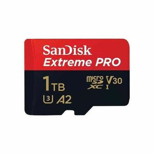 Sandisk 1TB SD micro Extreme Pro (SDXC Class 10 UHS-I U3) memória kártya adapterrel kép
