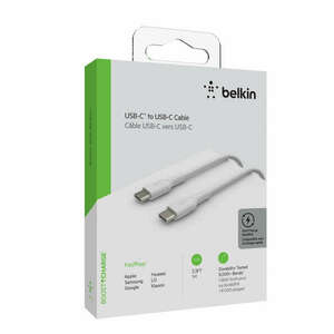Belkin BOOST CHARGE USB-C to USB-C 2.0 Cable, PVC - 1M - White kép
