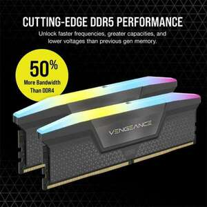 CORSAIR Memória VENGEANCE RGB DDR5 32GB 6000MHz CL36, AMD EXPO (K... kép