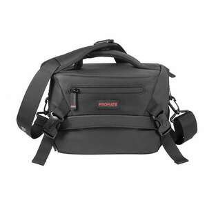 Promate Kamera táska - ARCO L (párnázott, vízálló, fekete) kép
