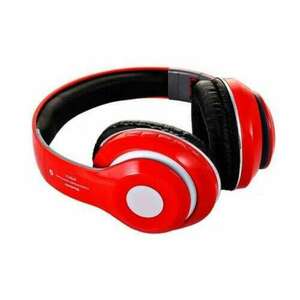 Bluetooth Vezeték Nélküli Fejhallgató Headset STN-13 Piros kép