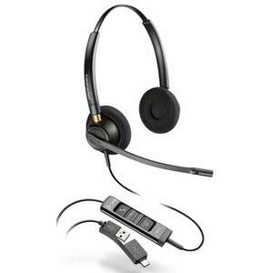HP Poly EncorePro 525 Vezetékes Headset - Fekete kép