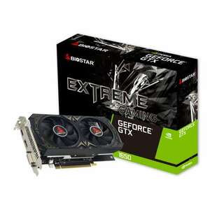 Biostar GeForce GTX 1650 4GB GDDR6 Extreme Gaming Videókártya kép