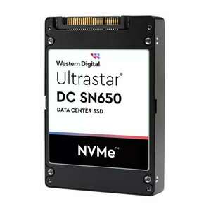 15.36TB WD Ultrastar DC SN650 2.5" U.3 SSD meghajtó (0TS2375/WUS5... kép