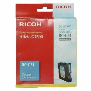 Ricoh RCC31 tintapatron cyan ORIGINAL leértékelt kép