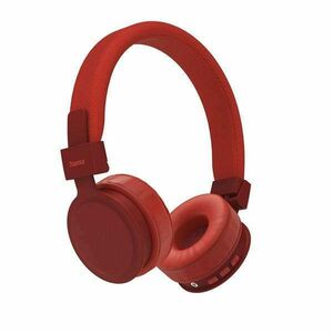 Hama "FREEDOM LIT" Bluetooth piros fejhallgató kép