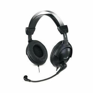 Genius Fejhallgató - HS-M505X (3.5mm Jack, mikrofon, fekete) kép
