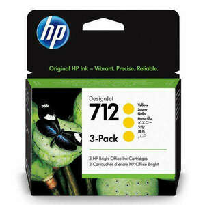 HP 3ED79A (712) Yellow tintapatroncsomag kép