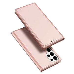 Dux Ducis Skin Pro bőr könyvtok Samsung Galaxy S23 Ultra, rózsaszín kép