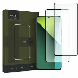 HOFI Glass Pro Full Screen 2x üvegfólia Xiaomi Redmi Note 13 5G / 13 Pro 4G 5G, fekete kép