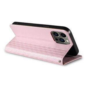MG Magnet Strap bőr könyvtok iPhone 12 Pro, rózsaszín kép
