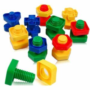 MG Montessori Screws csavarok 30ks, színes kép