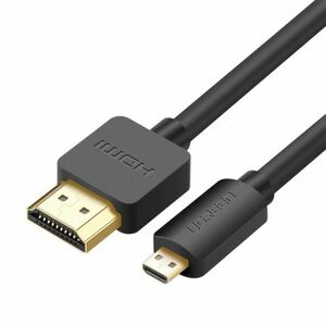 Ugreen HD127 kábel HDMI - micro HDMI 4K 1.5m, fekete kép