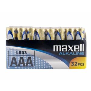 MAXELL LR03 AAA Alkálielem, 32db-os csomag (790260.04.CN) kép