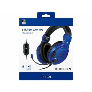Bigben PS4 Stereo Gaming Headset V3 Kék kép