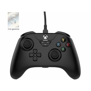 Snakebyte Xbox Series X GamePad BASE X - vezetékes kontroller (SB922336) fekete kép